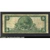 Image 2 : Pittsburgh, PA - $5 1902 Plain Back Fr. 598 F