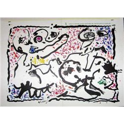 Pierre Alechinsky Original Lithograph