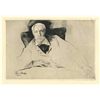 Image 1 : Edgar Chahine "Alfred Stevens" (Proof) Original Etching And Drypoint