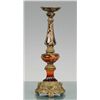 Image 1 : ORNATE POLY RESIN  CANDLEHOLDER