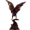 Image 1 : "Eagle" Bronze Sculpture - Moigniez