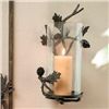 Pinecone Wall Sconce Candle Holder