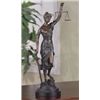 Lady Of Justice Bronze Sculpture