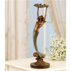 Mermaid Bronze Sculpture