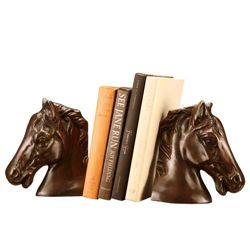 Horse Head Bookends