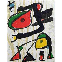 Joan Miro Original Woodcut