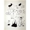 Image 1 : Miro Lithograph "Constellations D'une Femme Assise"