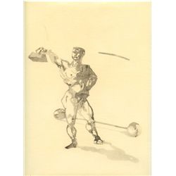 Toulouse-Lautrec "Travail De Poids" Lithograph