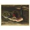 Image 1 : Vlaminck "Still Life With Bacon" Lithograph