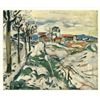 Image 1 : Vlaminck Original Lithograph "Hills At Chatou"