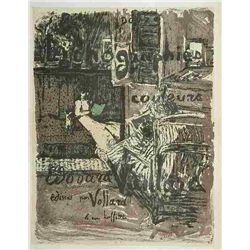 Vuillard Lithograph "Couverture De L'album"