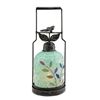 Image 1 : Dragonfly Mosaic Glass Lantern / Candle Holder