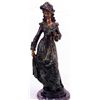 "Victorian Woman Holding Skirt" Bronze Sculpture - Rancoulet