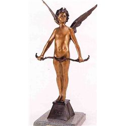 "Vici" Bronze Sculpture - A.  Moreau