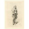 Image 1 : Menpes "A Breton Beggar" Original Etching