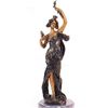 "Rose Girl" Bronze Sculpture - Bauche