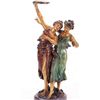"Tambourine Girls" Bronze Sculpture - Dumaige