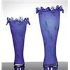Image 1 : ART GLASS 2 PC VASE SET