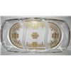 Image 2 : Fine Italian Crystal Sectional Plate