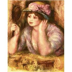 Renoir  "La Femme Au Mirroir" Etching