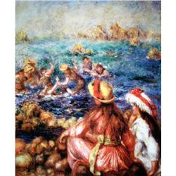 Renoir "Les Baigneuses" Ltd. Giclee'