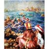 Renoir "Les Baigneuses" Ltd. Giclee'