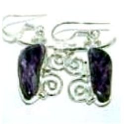 Charoite Earrings