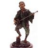Image 2 : "Japanese With Mandolin" Bronze Sculpture - Bouret