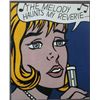 Image 2 : Lichtenstein Giclee On Canvas "The Melody Haunts My Reverie"