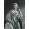 Image 1 : 1848 Antique Engraving "Contemplation"