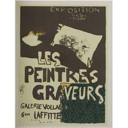 Pierre Bonnard Lithograph "Les Peintres Graveurs"