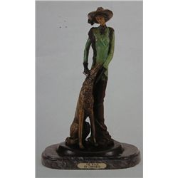 "The Walk" Bronze Sculpture - Chiparus