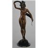 Image 1 : "Nude With Scarf" Bronze Sculpture - Nardini