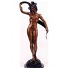 Image 2 : "Nude With Scarf" Bronze Sculpture - Nardini