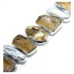 Citrine & Biwa Pearl Bracelet