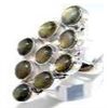 Image 1 : Silver and Labradorite Ring