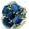 Image 1 : Silver and Kyanite Ring
