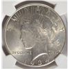 Image 2 : 1934 PEACE SILVER DOLLAR NGC MS64