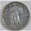 Image 1 : 1917D T1 Standing Liberty quarter  XF Next  few lots are a break up