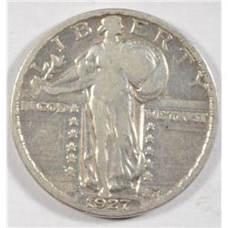 1927S  Standing Liberty quarter Fine Next  few lots are a break up