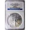 Image 1 : 2011 25 TH ANNIVERSARY AMERICAN SILVER EAGLE EARLY RELEASE NGC MS70