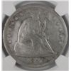 Image 2 : 1847  Seated Liberty  $   NGC  XF clnd