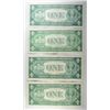 Image 2 : 4  1935  $1 silver certificates  CU+