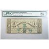 Image 1 : 1862  State of Louisiana $2 receivables confederate notes PMG25