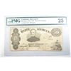 Image 1 : 1863  State of Louisiana $50 receivables confederate notes PMG25