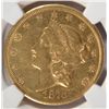 Image 2 : 1876CC $20 gold  NGC AU scratched--JUST NORMAL WEAR
