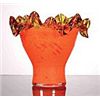 Image 1 : Art Glass Bowl In Orange & Yellow