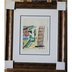 Picasso Original Lithograph 1962- Les Dejeuners