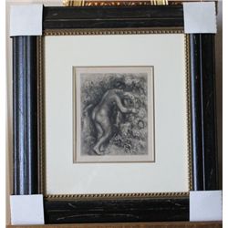 Antique Renoir Original Heliogravure - 1919