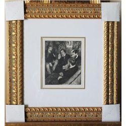 Antique Renoir Original Heliogravure - 1919